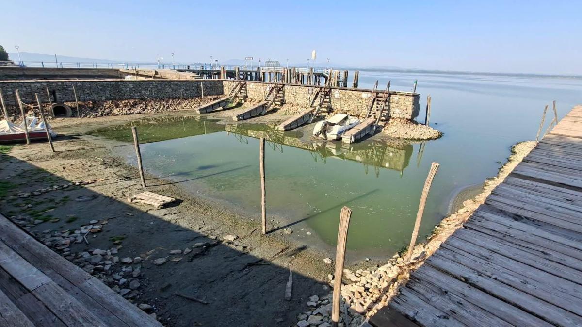 Dramma-Trasimeno! Il livello delle acque è sceso a meno 191 centimetri sullo zero idrometrico!