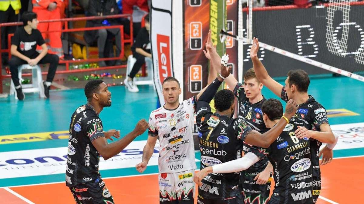 Nella Superlega di volley maschile altra giornata quanto mai intensa