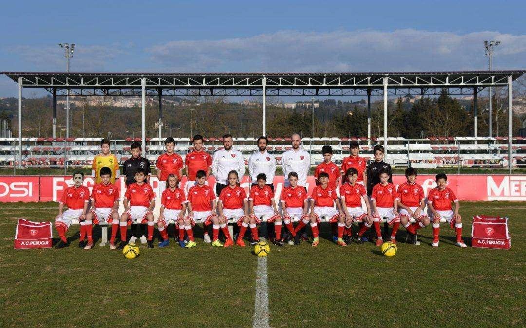 Bel risultato dell'Under 13 del Perugia, che ha battuto per 4-1 la Lazio