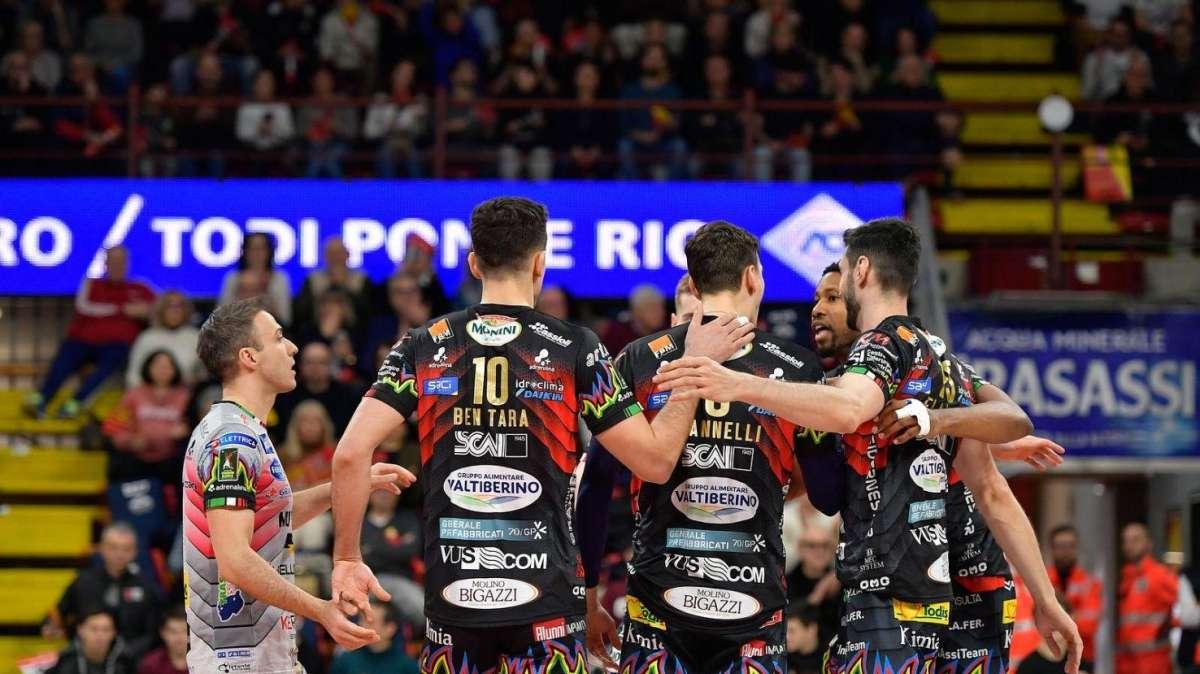 Oggi in campo la Superlega di volley maschile: alle 18 Perugia-Trento (LIVE su www.perugia24.net)