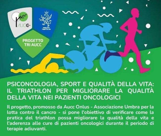 Ecco il progetto "Psiconlogia, sport e qualità della vita: il triathlon per migliorare la qualità della vita dei pazienti"