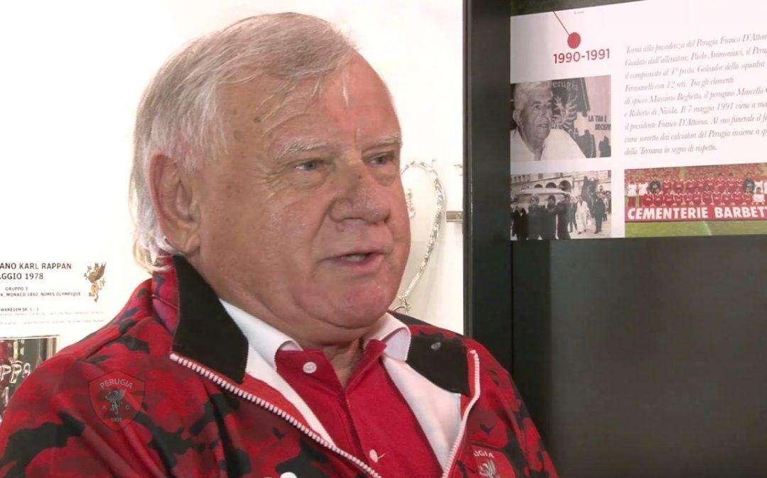 La conferma del Perugia sui funerali di Renzo Luchini allo Stadio Curi
