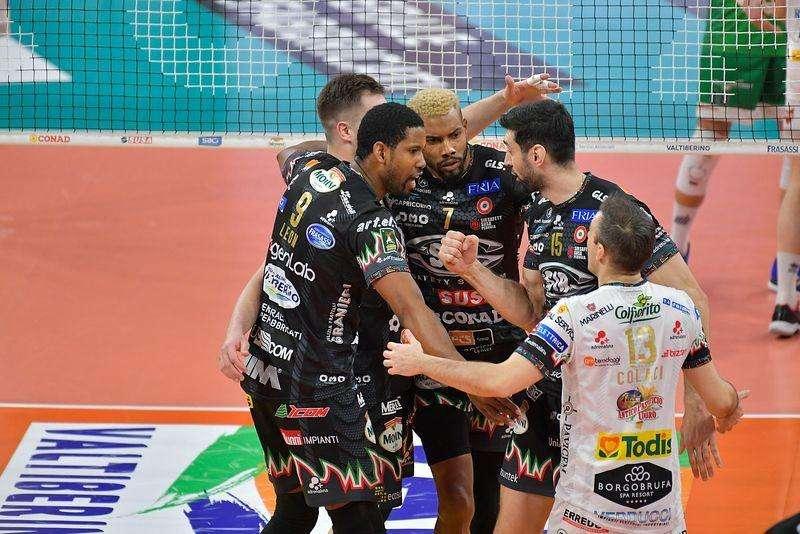 Domani la Sir Safety Susa Perugia in campo contro Milano nei playoff scudetto