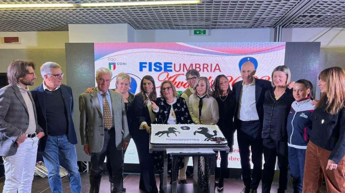 Assegnati i premi dei Fise Umbria Awards, il galà degli sport equestri regionali