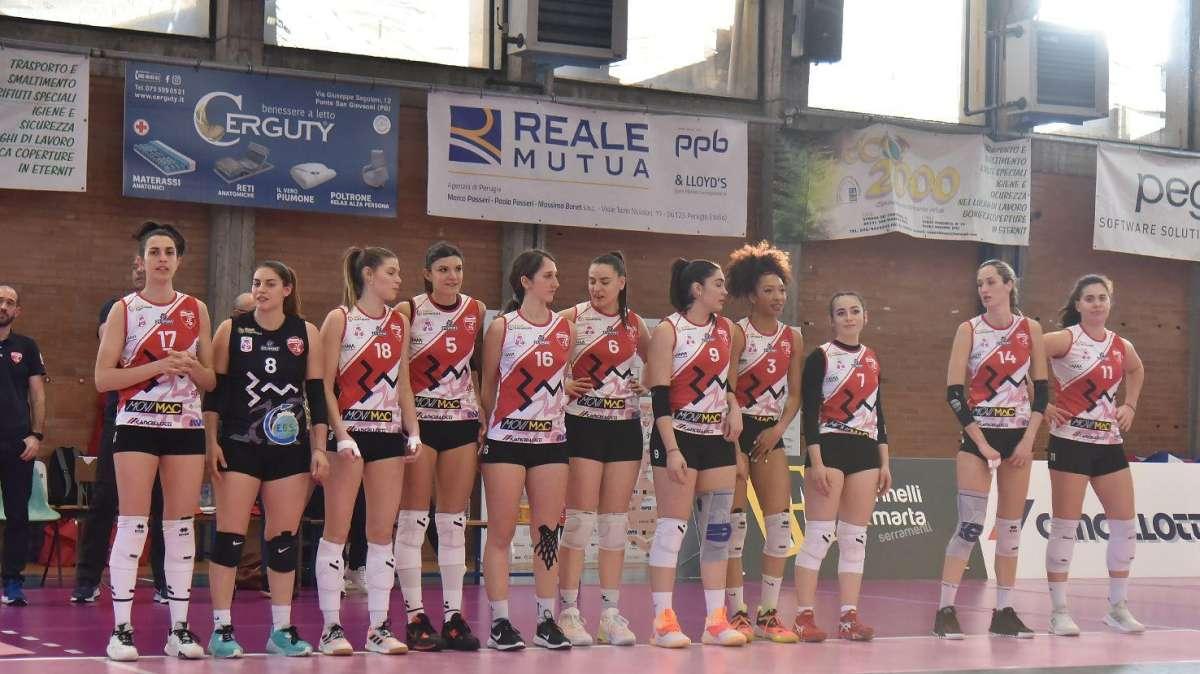 La 3M Pallavolo Perugia già retrocessa continua la stagione e gioca ad Offanengo