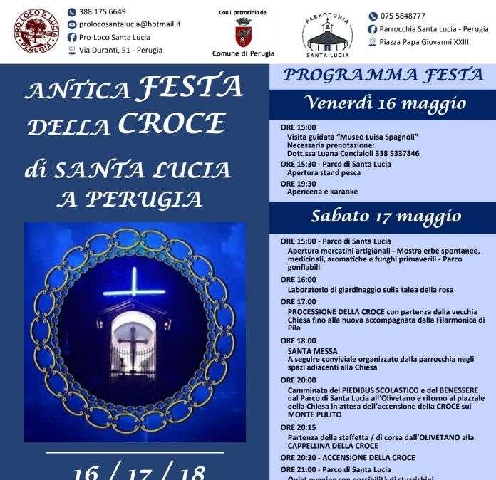 A Santa Lucia di Perugia dal 16 al 18 maggio ci sarà l’Antica Festa della Croce tra fede e tradizione