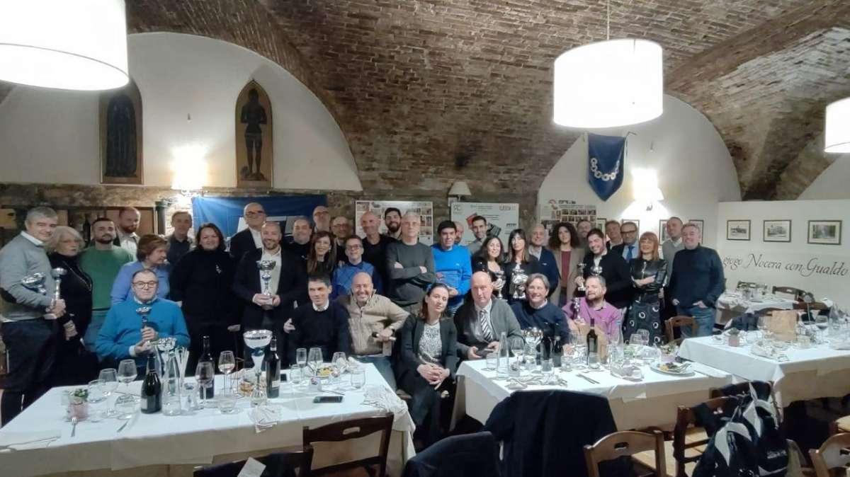 Conclusi i Campionati umbri di tennis per giornalisti dell'Ussi: clima di festa non solo per i vincitori