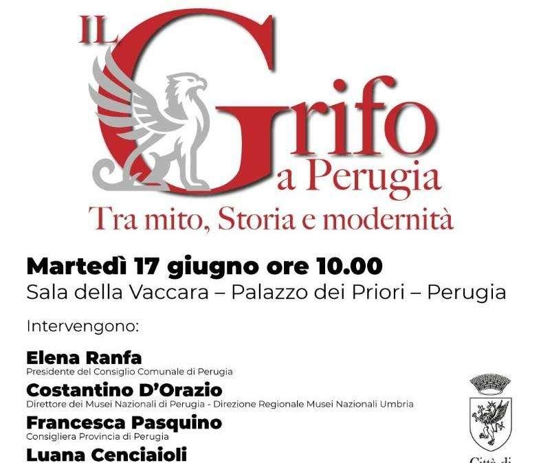 Martedì la presentazione delle iniziative del progetto “Il Grifo a Perugia, tra mito, storia e modernità”