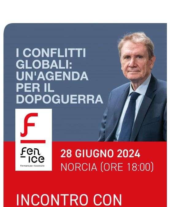 Venerdì 28 giugno incontro pubblico con Lucio Caracciolo sui "conflitti globali"