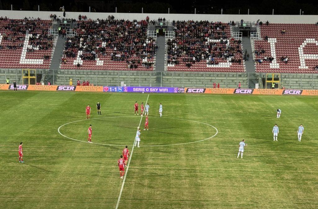 PERUGIA-PESCARA 1-2: il tabellino della gara disputata al Curi