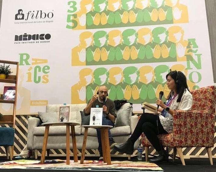 Che successo per Gianni Agostinelli! A Bogotà con il suo libro tradotto in spagnolo