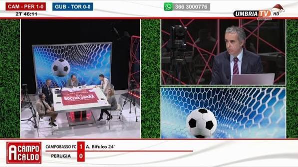 Domenica sera con Perugia-Ostiamare torna su Umbria TV "A campo caldo" condotta da Luca Rutili