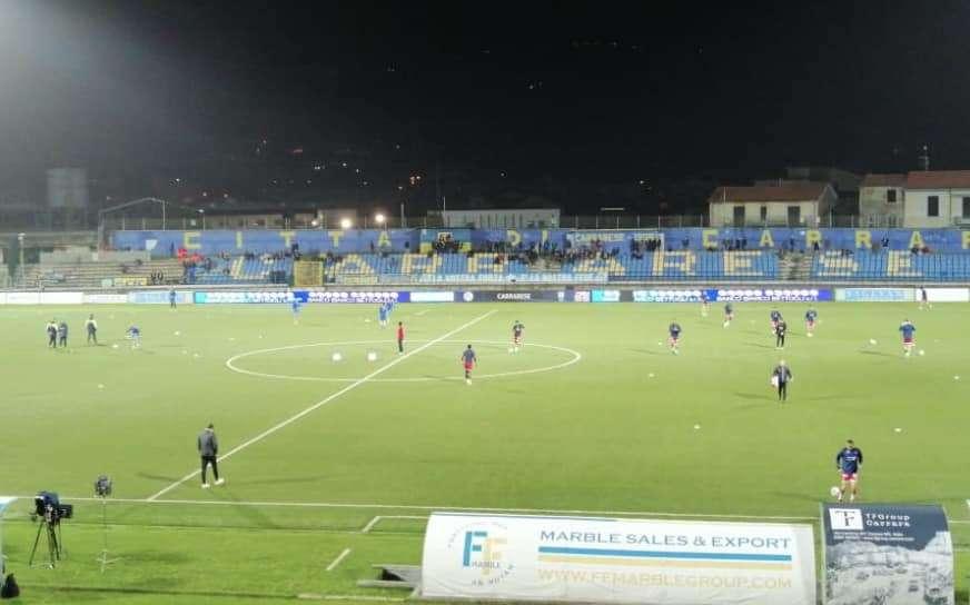 CARRARESE-PERUGIA 1-0: finita!