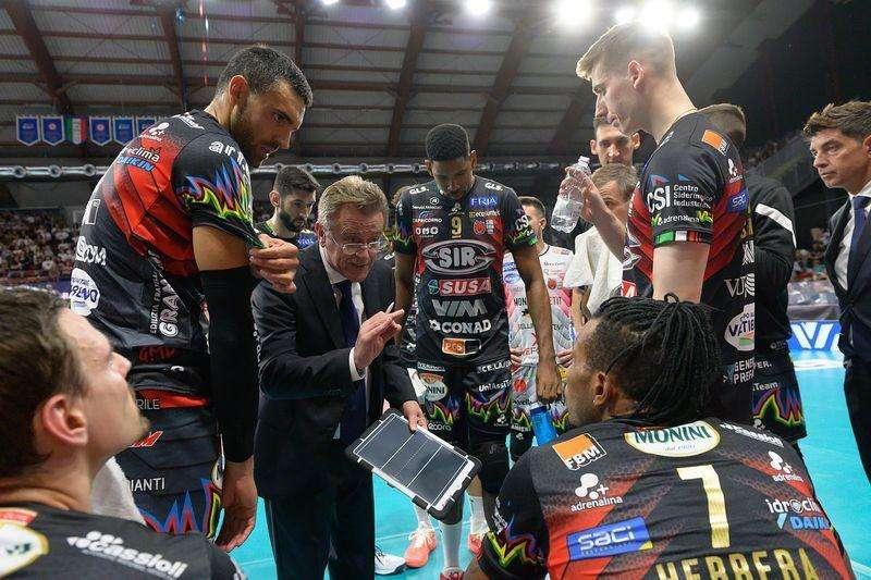 La Sir Susa Vim Perugia si gode il primo successo in Superlega di volley maschile