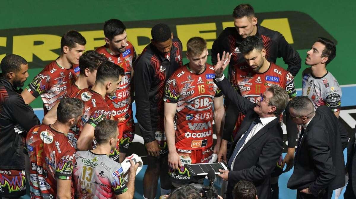 Tonfo della Sir Susa Vim Perugia! La sconfitta a Trento costa il primato in classifica! La squadra ha giocato a sprazzi