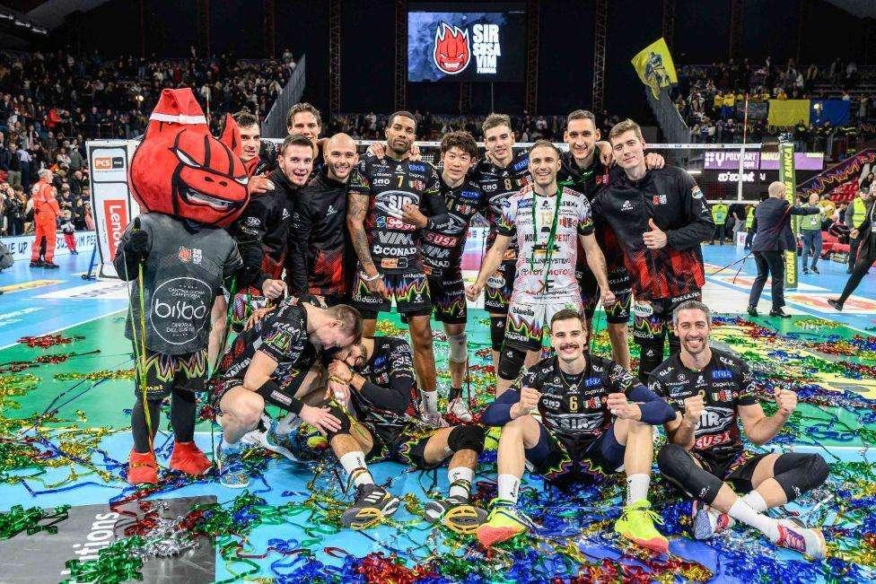 Così è andata la partita di ieri tra Sir Perugia e Modena al PalaBarton