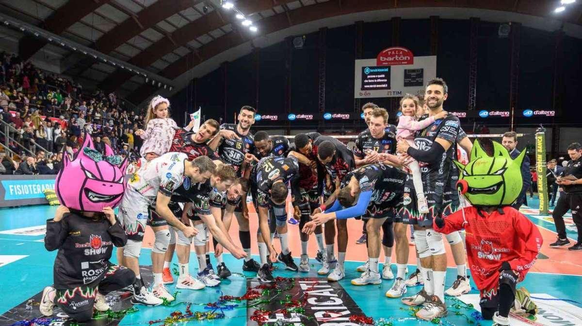Così è maturata la partita di ieri sera della Sir Safety Susa Perugia contro Piacenza