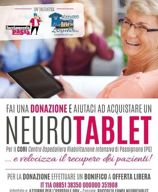 Nuova raccolta fondi di "Azzurro per l'Ospedale" insieme al gruppo "Facciamocela Passà"