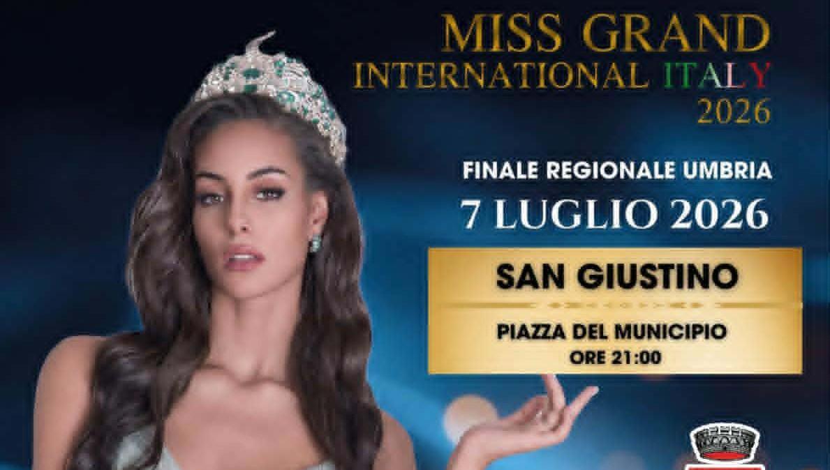 La bellezza in piazza! Martedì 7 luglio a San Giustino la finale di "Miss Grand International Italy Umbria"