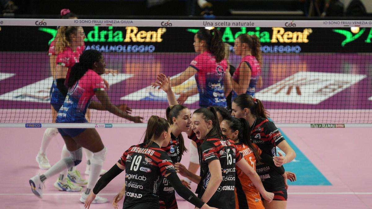Che spettacolo la Bartoccini di Andrea Giovi! Battuta nettamente 3-0 a domicilio Talmassons!