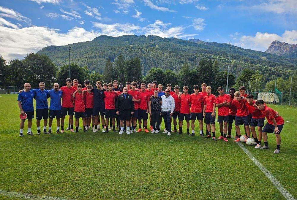 La Primavera del Perugia di Moll Moll ha concluso il ritiro a Bardonecchia
