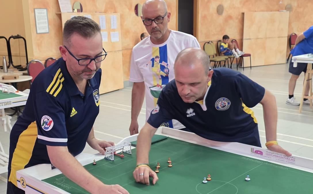 Terzo posto per l'umbro Marco Perotti a Castelfiorentino nel torneo "La mia passione" di Subbuteo