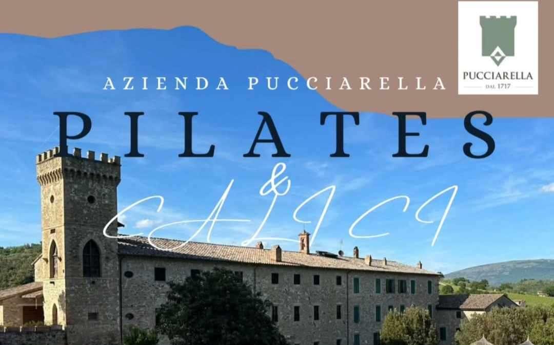 Torna "Pilates & Calici" con Agnese Belardi: appuntamento sabato 29 marzo alla Cantina Pucciarella di Villa di Magione