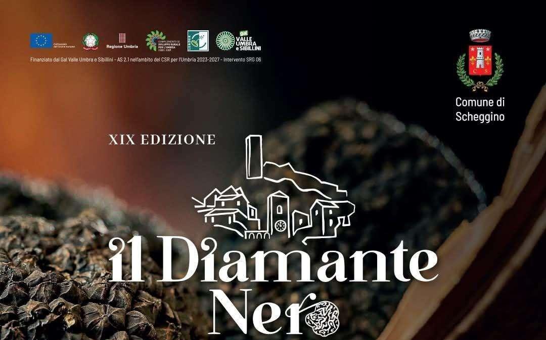 Venerdì 10 aprile si apre a Scheggino la XIX edizione di "Diamante Nero"