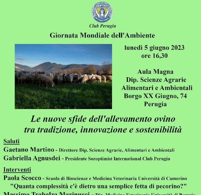 “Le sfide dell’allevamento ovino tra tradizione, innovazione e sostenibilità”: convegno del Soroptimist Perugia
