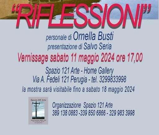 Ornella Busti inaugura sabato a Lacugnano la mostra fotografica "Riflessioni"