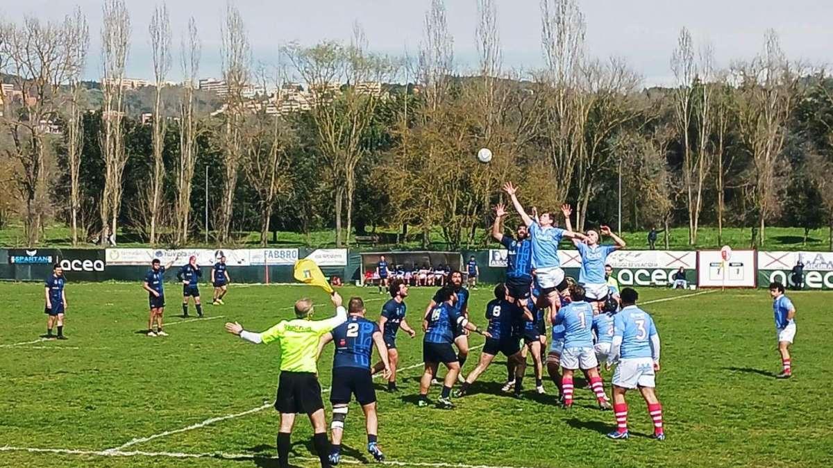 Il Rugby Perugia perde in casa contro Napoli e rimette in dubbio la salvezza