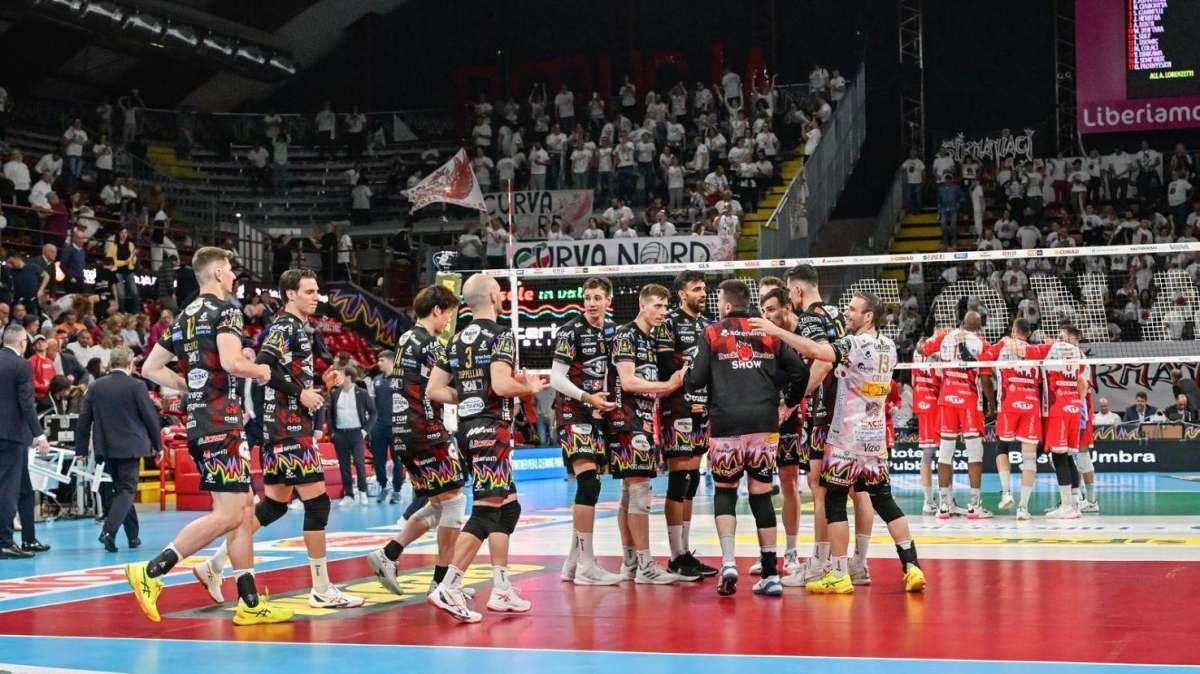 Così è andata la partita di ieri sera della Sir Susa Vim Perugia contro Piacenza