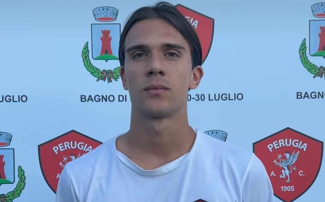 Il Perugia ha ufficializzato la cessione di Luca Bacchin