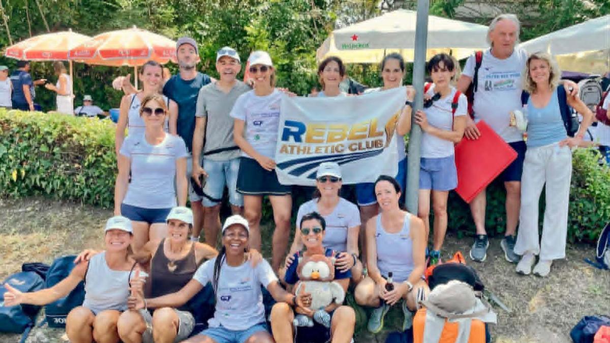 La Rebel Athletic Club è l'orgoglio dell'Umbria: protagonista ai tricolori master di atletica leggera a Roma