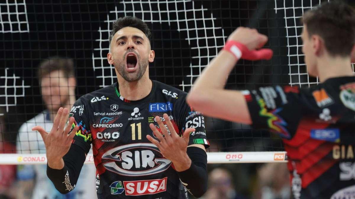 Il programma di oggi nella Superlega di volley maschile: si gioca Civitanova-Perugia