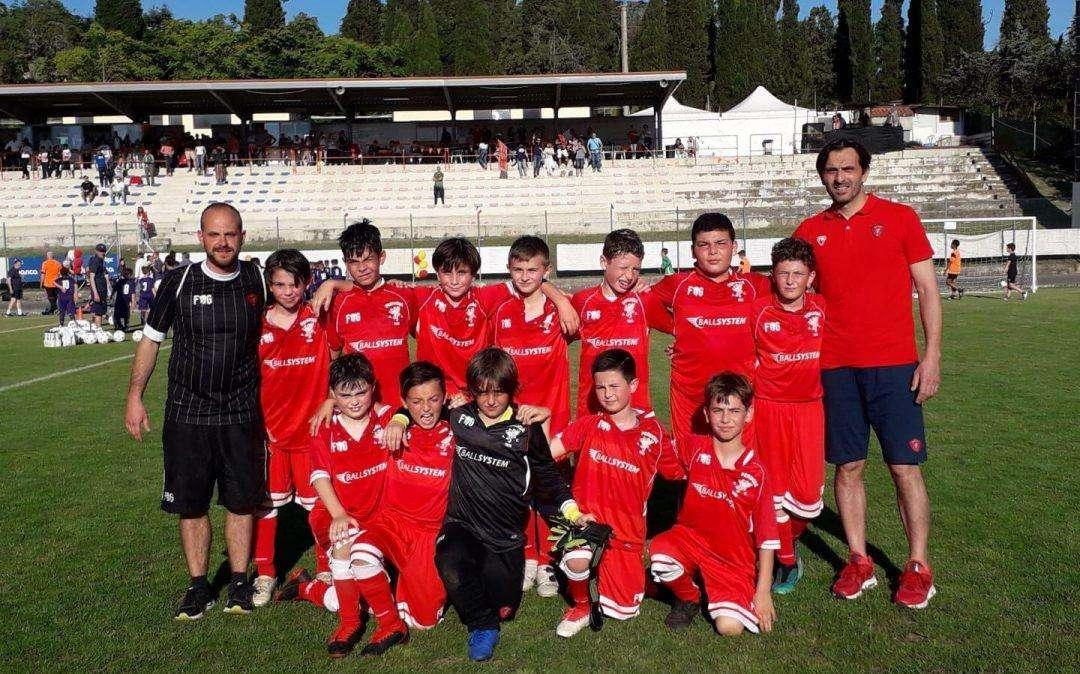 I piccoli del Perugia hanno battuto la Fiorentina e si sono aggiudicati il torneo organizzato dal Cortona Camucia