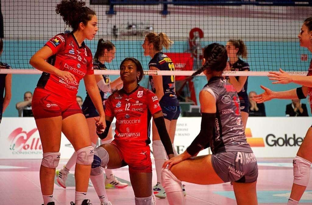 La Bartoccini torna alla vittoria in campionato, battendo nettamente Padova