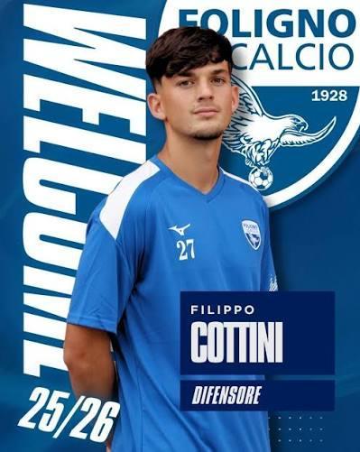 Il Perugia ha ceduto il giovane figlio d'arte Cottini in prestito in Serie D