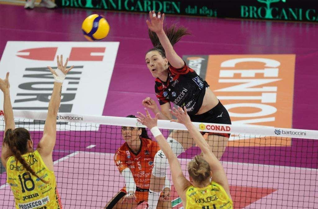 Così la partita della Bartoccini di ieri sera persa contro Conegliano nell'A1 di volley femminile 