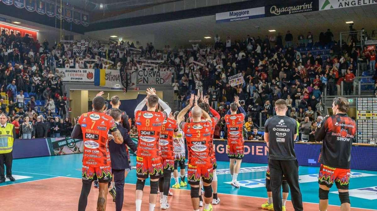 "Contro la Sir Perugia una vittoria che vale tantissimo e ora sotto con la Coppa Italia"