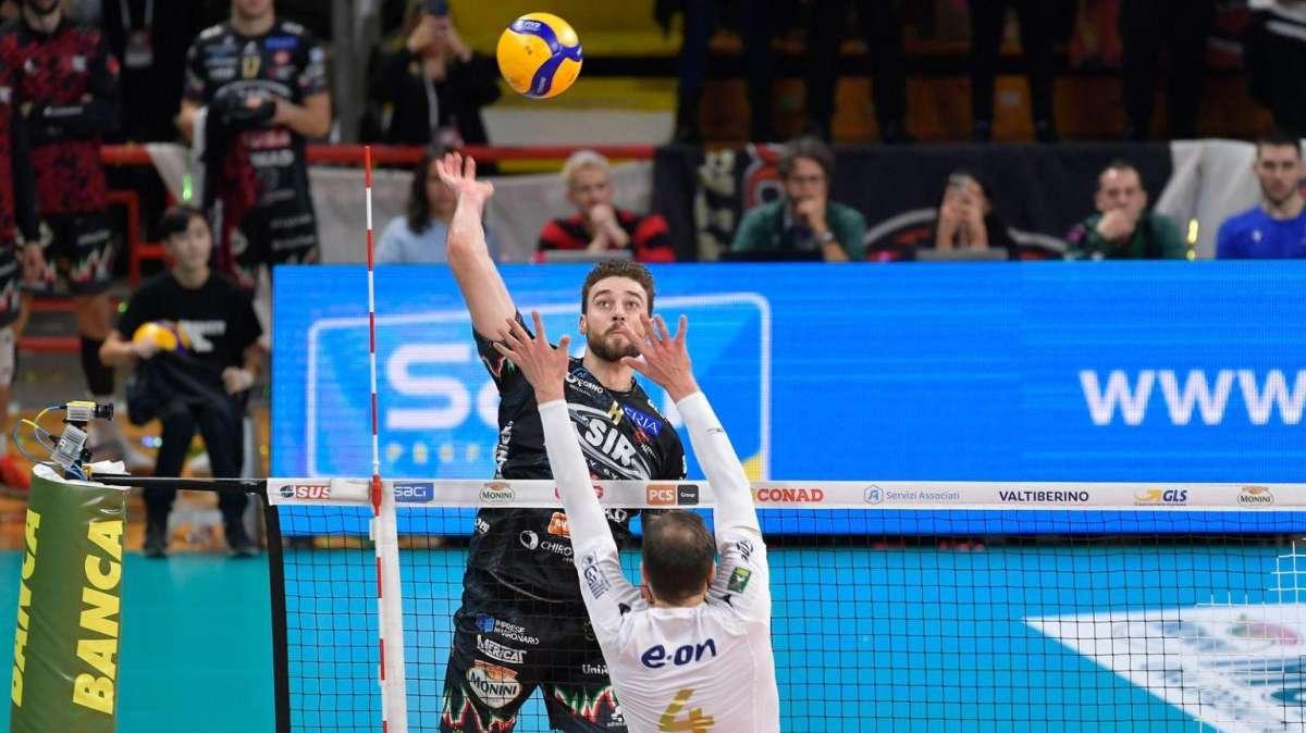 Oggi alle 18 nella Superlega di volley maschile si gioca Modena-Sir Safety Susa Perugia