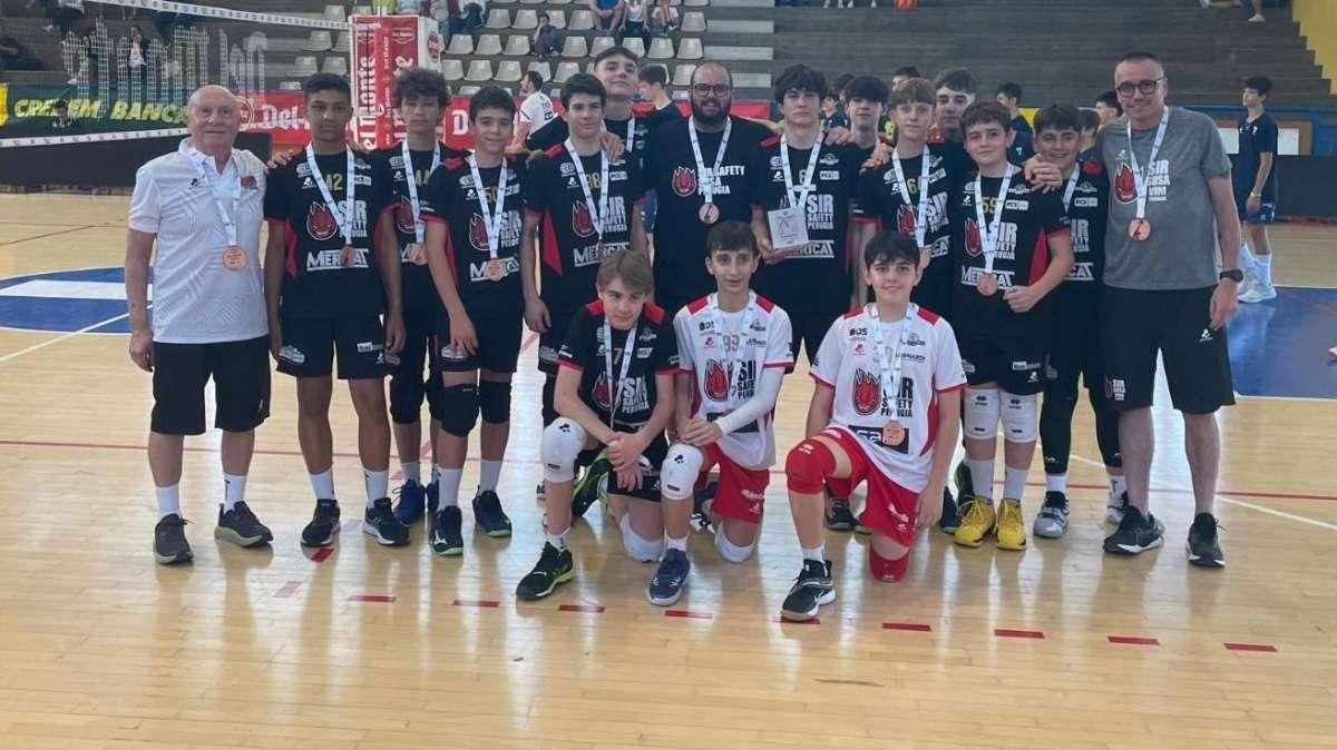 Per la Sir Perugia un quinto posto alle finali nazionali della Boy League