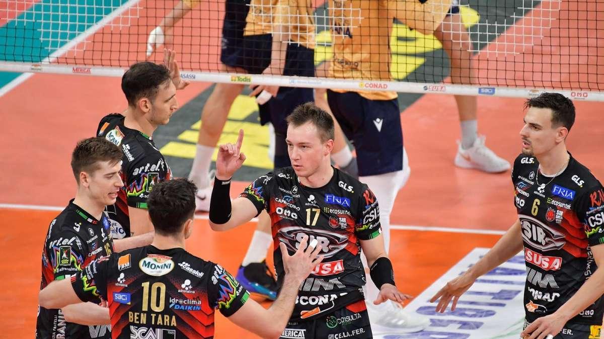 Si gioca Sir Susa Vim Perugia-Verona (LIVE dalle 18 su www.perugia24.net)