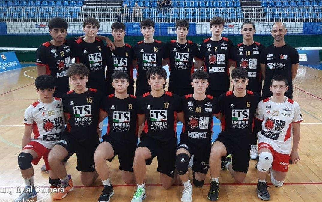 E' già svanito a Lanciano il sogno scudetto per l'Under 17 di volley maschile della Sir Perugia