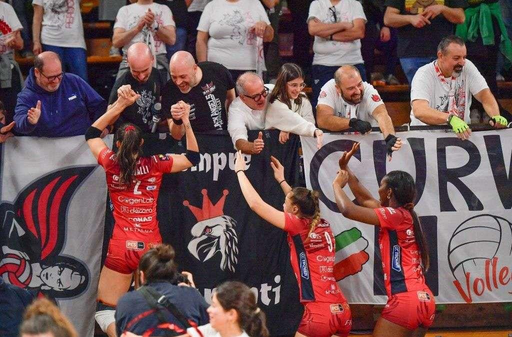 La Bartoccini Perugia può ora godersi la vittoria e pensare già all'A1 della prossima stagione