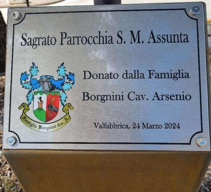 Ultimati i lavori per il Sagrato della Chiesa di Valfabbrica: inaugurazione con processione