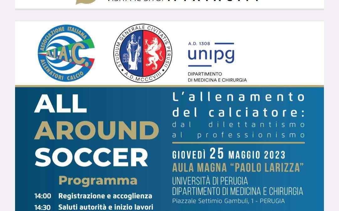 Serse Cosmi oggi in cattedra all'Università di Perugia: insieme a lui Pierluigi Vossi ed altri