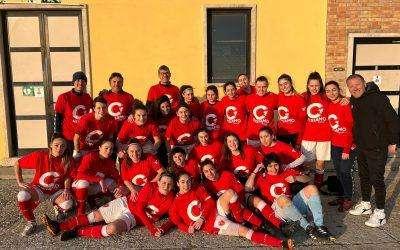 Il Perugia e Santopadre festeggiano la vittoria del campionato femminile