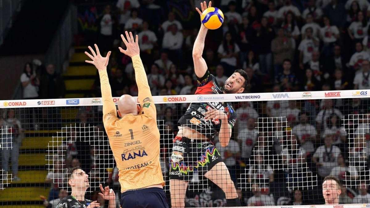 Oggi la Sir Susa Vim Perugia impegnata in gara-2 dei quarti dei playoff a Verona