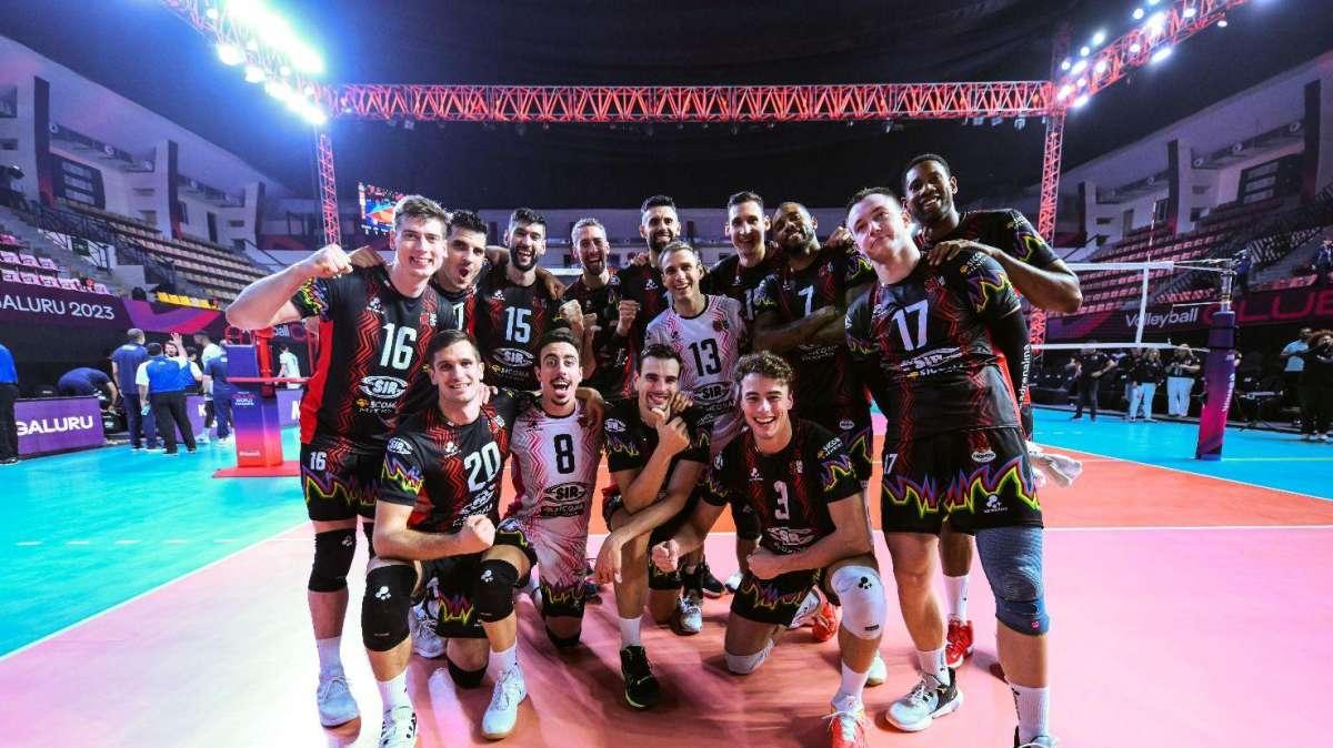 Sin troppo facile! La Sir Perugia inizia il Mondiale per club vincendo nettamente per 3-0